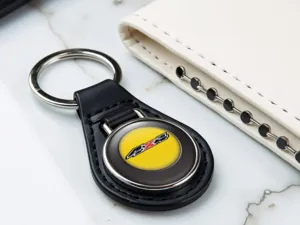 Porte‑clé Cuir Édition Solide Style Sportif